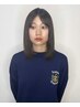[自分史上最高の縮毛矯正] 自然な艶髪コース　￥31350→￥25080 (6270円off）