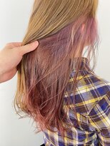 フルショウ 苦楽園店(FURUSHO) モーヴピンクコーラルオレンジインナーカラー