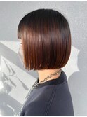 切りっぱなしボブ