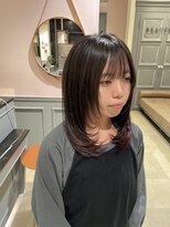 キートス(Kiitos)&nbsp;レイヤーカット× 裾カラー