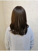 うる艶煌めくブラウンミディ 髪質改善#2