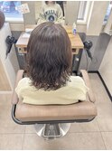 ミディアムパーマ