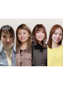 【半個室・個室完備】女性ならではの悩みも相談しやすい◎同性目線のアドバイスで満足のいくスタイリングを