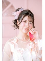 ヘアメイクアンドセットサロン リッコ(Hair make&set salon Ricco)&nbsp;最上級に可愛いサイドお団子ぽにー！