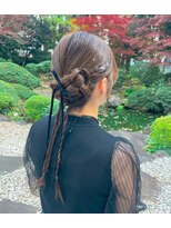 クォーターシーズンズ 茗荷谷(QUARTER SEASONS)&nbsp;オシャレすぎるタイトヘアアレンジ
