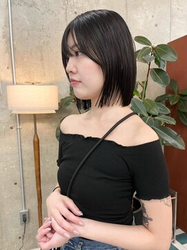 ノエ(noe) くびれヘア/アプリコットオレンジ/ハイライトカラー/栄h126