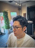 メンズショートパーマ