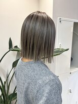 ソワ 錦糸町(soi) 切りっぱなしボブ/グレージュ/ダブルカラー/錦糸町