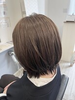 ソエル(soel)&nbsp;ナチュラル丸みボブ！