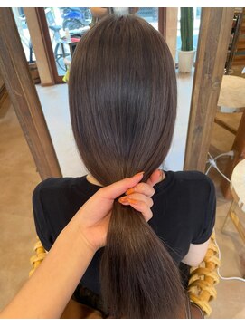 モップス 金沢文庫店(MOPS) 髪質改善ブラウンカラー