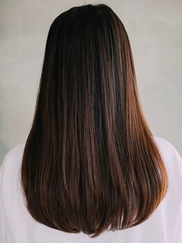 ファーレ マリン アンド ビューティー(Fare marine&beauty)の写真/髪質改善と縮毛矯正で叶う極上の艶ストレート【髪質改善Tr/髪質改善縮毛矯正/白髪ぼかしハイライト】
