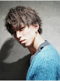 無造作マッシュ　マッシュウルフ　束感　鹿児島
