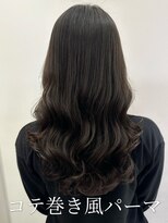 アミー 銀座(Ammy)&nbsp;コテ巻き風パーマ／韓国風パーマ/デジタルパーマ/レイヤーカット