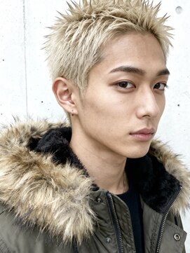 バズカットガイルヘアラルフカールメンズショートメンズウルフ