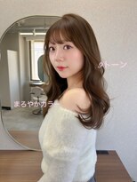 ボタン ハカタ(VOTAN hakata) 博多美容室/オリーブベージュ/レイヤーカット