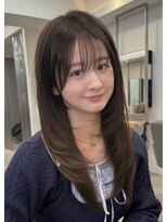 レア 銀座(Le'a)&nbsp;小顔見え顔まわりレイヤーミディ