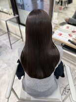 アウラ 近鉄八尾駅前店(Aura)&nbsp;韓国風レイヤー×20代艶髪グレージュカラー