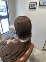 チュール バイ ラランジェ 横川店(ture by LARANJE)&nbsp;ベージュ×ボブ
