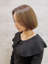 コワフュールトーリ フジグラン店(COIFFURE TORI) 大人美人ショートボブ×ベージュカラー