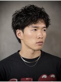 【ルーズショート】短髪/メンズカット/ルーズパーマ/men's