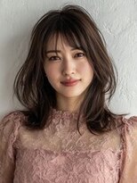 シャウルデッサン(CHARLES DESSIN)&nbsp;レイヤー/ブリーチなしダブルカラー/髪質改善トリートメント