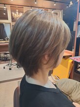 オヅラストリゾート(OZ LAST RESORT)&nbsp;大人可愛いショートスタイル。