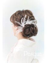 パスクア&nbsp;パスクア＊着物ふんわりアップ