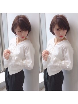 ビューイースト 亀戸 錦糸町(VIEW EAST) ひし形シルエットの耳かけボブヘア☆