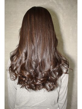 エスヘアー 名古屋 金山(es hair) 巻いても艶ツヤ☆ヴェールウェーブにアレンジ