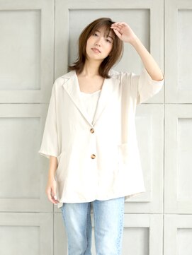 モーラ 鳳店(MOLLA) くびれミディvol2【夏カラー/グレーベージュ/ニュアンスカラー】