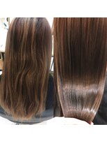 エリス ウメダ(Eliss umeda)&nbsp;oggioottoトリートメントビフォーアフター　6