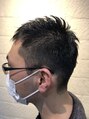 イーチ ヘアーアンドトータルビューティ(each hair&total beauty) メンズショートモヒカンスタイル！サイドと後ろは刈り上げです！