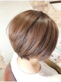 大人可愛い♪20代30代40代スタイリング簡単◎艶髪ショート