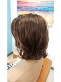 アレンジ自在のゆるふわボブ/20代/30代/40代/50代/倉敷 南町