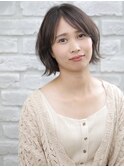 【エルサフィロ 肥後橋】外ハネショートボブ