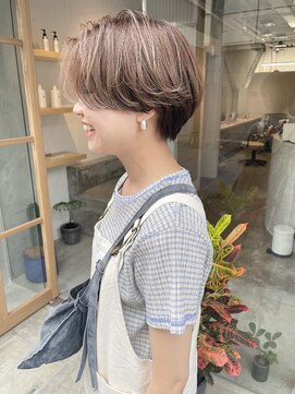 オムズドット(om's dot) ハンサムショート（お客様スタイル）