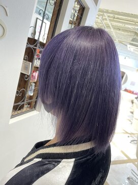 ラビスモア(Lovis moa) 魅力倍増カール/セミディ/シアーカラー/ダークアッシュ/姫カット