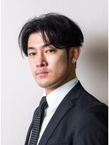 パウダー(powder)&nbsp;リクルート/ビジネスマンのセンターパート&ツーブロック