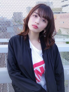 フレイムスヘアーアンドリラックス 西川口店 大人可愛い20代30代40代くびれヘアメルティカラー