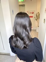 エレノア 梅田店(Eleanor)&nbsp;髪質改善コスメカラー◎アイスグリーンティー【6レベル】