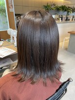 ヘアーエスクールエミュ(hair S. COEUR emu) 外ハネミディアム