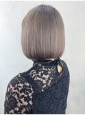 グレージュボブ_外ハネボブセクションカラー_ba383421
