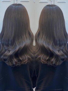 プレシャスバイプロデュース(precious by Produce) 艶々ブルーブラック[町田/町田駅前店/町田店/学割U24/縮毛矯正]