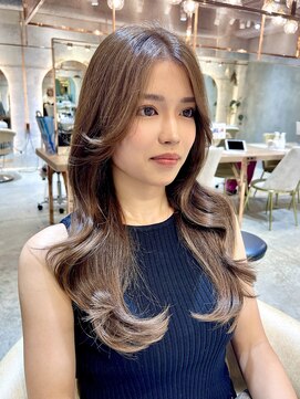 ロンド エスポワール 錦糸町(Lond espoir) 〇グレージュカラーデザインカラーシルキーベージュ韓国ヘア