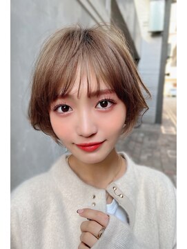 クーエフー(coo et fuu) 10代20代30代40代50代 前髪 ミルクティーベージュ 藤沢