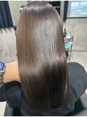 酸性ストレート×高濃度水素髪質改善