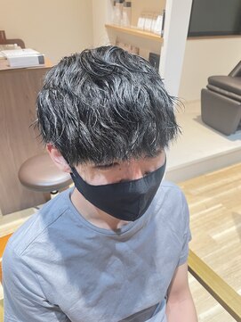 メゾンフォーユー 宇都宮店(maison4u) 波パーマONレイヤーマッシュ