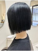 前下がりボブ