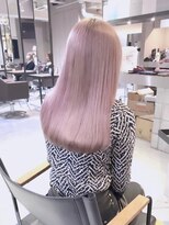 ベレーザ 渋谷(BELEZA)&nbsp;6951ベビーピンク艶髪ハイトーンカラーホワイトピンク韓国ロング