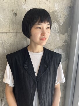 ピーロ(piilo) マッシュボブ/ミニボブ/オフブラック